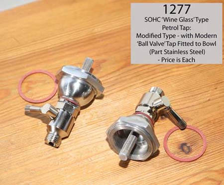 SOHC Wine Glass Petrol Tap